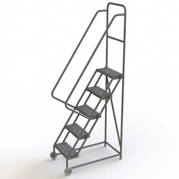 TRI-ARC - Rolling & Wall Mounted Ladders & Platforms Type: TiltNRoll Rolling Ladder Style: Tilt & Roll Safety Ladder - A1 Tooling