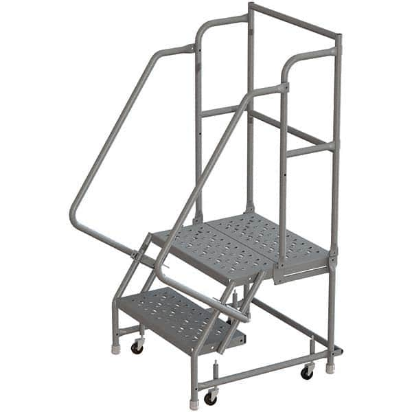 TRI-ARC - Rolling & Wall Mounted Ladders & Platforms Type: Rolling Warehouse Ladder Style: Rolling Platform Ladder - A1 Tooling