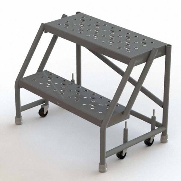 TRI-ARC - Rolling & Wall Mounted Ladders & Platforms Type: Rolling Warehouse Ladder Style: Rolling Platform Ladder - A1 Tooling