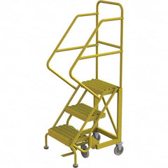 TRI-ARC - Rolling & Wall Mounted Ladders & Platforms Type: Stairway Slope Ladder Style: Forward Descent 50 Degree Incline - A1 Tooling