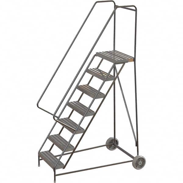 TRI-ARC - Rolling & Wall Mounted Ladders & Platforms Type: Rolling Warehouse Ladder Style: Rolling Safety Ladder - A1 Tooling