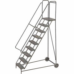 TRI-ARC - Rolling & Wall Mounted Ladders & Platforms Type: Rolling Warehouse Ladder Style: Rolling Safety Ladder - A1 Tooling