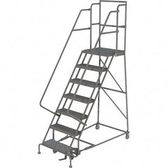 TRI-ARC - Rolling & Wall Mounted Ladders & Platforms Type: Rolling Warehouse Ladder Style: Rolling Platform Ladder - A1 Tooling