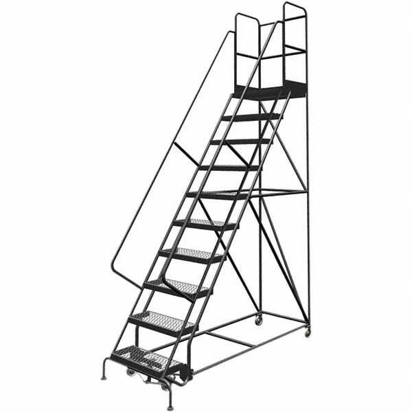 TRI-ARC - Rolling & Wall Mounted Ladders & Platforms Type: Rolling Warehouse Ladder Style: Rolling Platform Ladder - A1 Tooling