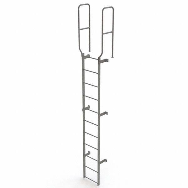 TRI-ARC - Rolling & Wall Mounted Ladders & Platforms Type: Fixed Ladder Style: Safety Cage - A1 Tooling