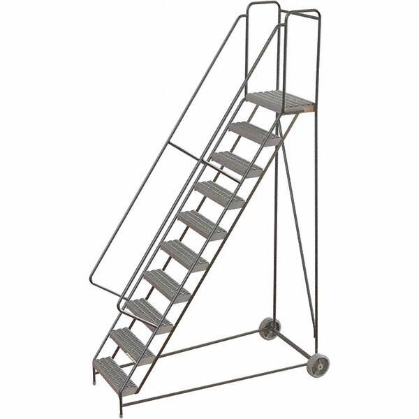 TRI-ARC - Rolling & Wall Mounted Ladders & Platforms Type: Rolling Warehouse Ladder Style: Rolling Safety Ladder - A1 Tooling