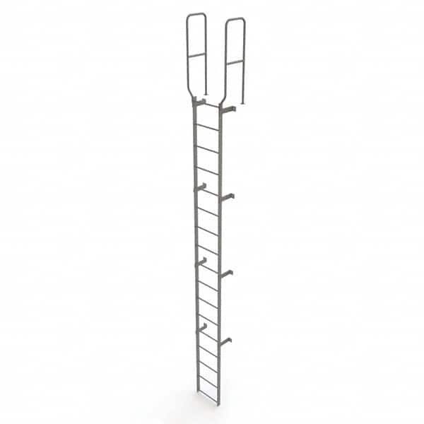 TRI-ARC - Rolling & Wall Mounted Ladders & Platforms Type: Fixed Ladder Style: Safety Cage - A1 Tooling