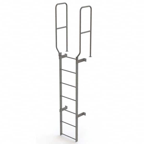 TRI-ARC - Rolling & Wall Mounted Ladders & Platforms Type: Fixed Ladder Style: Safety Cage - A1 Tooling