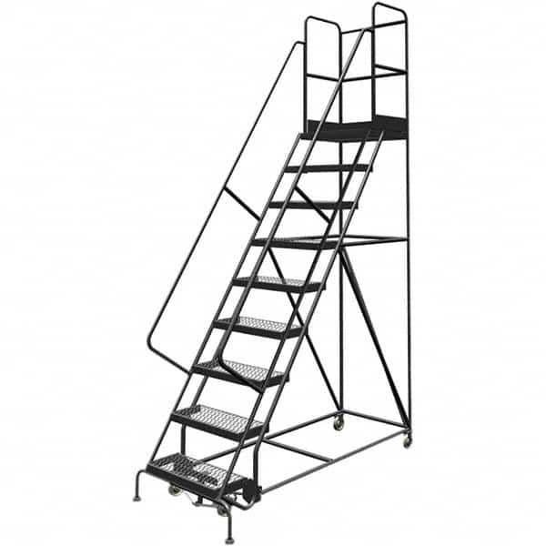 TRI-ARC - Rolling & Wall Mounted Ladders & Platforms Type: Rolling Warehouse Ladder Style: Rolling Platform Ladder - A1 Tooling