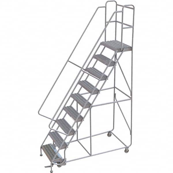 TRI-ARC - Rolling & Wall Mounted Ladders & Platforms Type: Rolling Warehouse Ladder Style: Rolling Safety Ladder - A1 Tooling