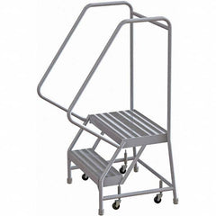 TRI-ARC - Rolling & Wall Mounted Ladders & Platforms Type: Rolling Warehouse Ladder Style: Rolling Safety Ladder - A1 Tooling