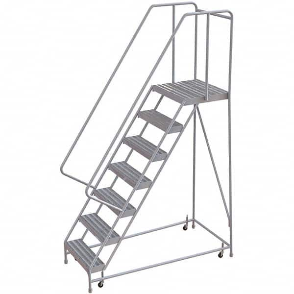 TRI-ARC - Rolling & Wall Mounted Ladders & Platforms Type: Rolling Warehouse Ladder Style: Rolling Safety Ladder - A1 Tooling