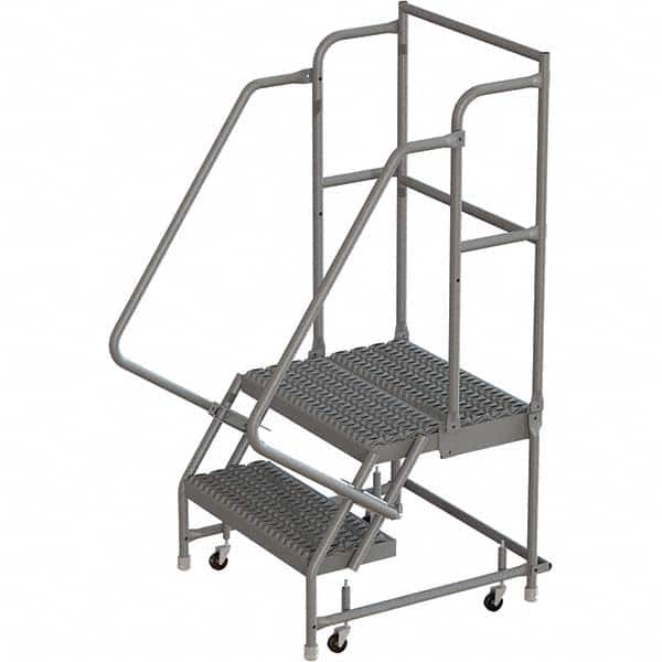 TRI-ARC - Rolling & Wall Mounted Ladders & Platforms Type: Rolling Warehouse Ladder Style: Rolling Platform Ladder - A1 Tooling