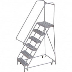 TRI-ARC - Rolling & Wall Mounted Ladders & Platforms Type: Rolling Warehouse Ladder Style: Rolling Safety Ladder - A1 Tooling