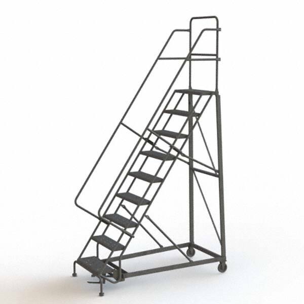 TRI-ARC - Rolling & Wall Mounted Ladders & Platforms Type: Rolling Warehouse Ladder Style: Rolling Safety Ladder - A1 Tooling