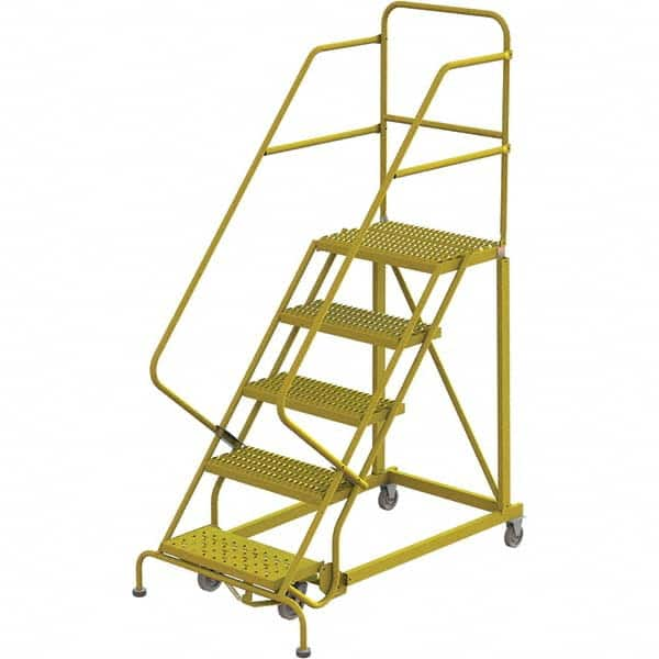 TRI-ARC - Rolling & Wall Mounted Ladders & Platforms Type: Stairway Slope Ladder Style: Forward Descent 50 Degree Incline - A1 Tooling