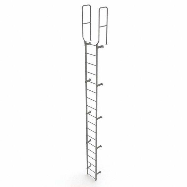 TRI-ARC - Rolling & Wall Mounted Ladders & Platforms Type: Fixed Ladder Style: Safety Cage - A1 Tooling