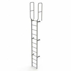 TRI-ARC - Rolling & Wall Mounted Ladders & Platforms Type: Fixed Ladder Style: Safety Cage - A1 Tooling