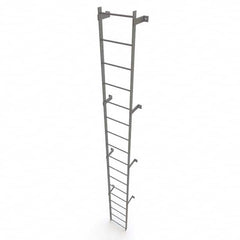 TRI-ARC - Rolling & Wall Mounted Ladders & Platforms Type: Fixed Ladder Style: Safety Cage - A1 Tooling