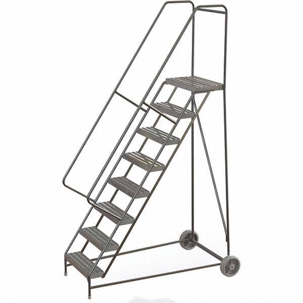 TRI-ARC - Rolling & Wall Mounted Ladders & Platforms Type: Rolling Warehouse Ladder Style: Rolling Safety Ladder - A1 Tooling