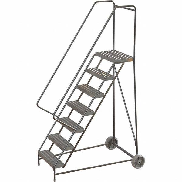 TRI-ARC - Rolling & Wall Mounted Ladders & Platforms Type: Rolling Warehouse Ladder Style: Rolling Safety Ladder - A1 Tooling