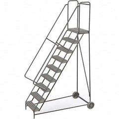 TRI-ARC - Rolling & Wall Mounted Ladders & Platforms Type: Rolling Warehouse Ladder Style: Rolling Safety Ladder - A1 Tooling