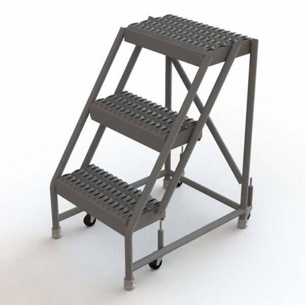 TRI-ARC - Rolling & Wall Mounted Ladders & Platforms Type: Rolling Warehouse Ladder Style: Rolling Platform Ladder - A1 Tooling