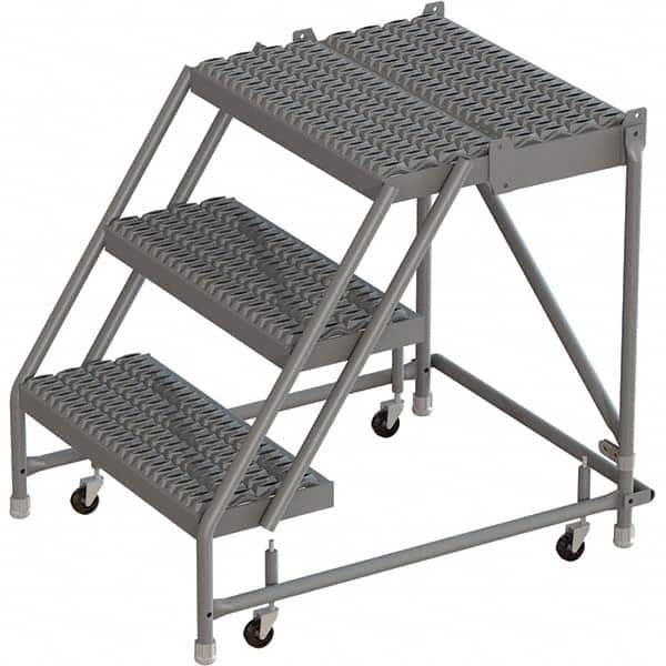 TRI-ARC - Rolling & Wall Mounted Ladders & Platforms Type: Rolling Warehouse Ladder Style: Rolling Platform Ladder - A1 Tooling