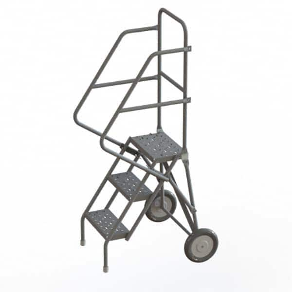 TRI-ARC - Rolling & Wall Mounted Ladders & Platforms Type: Rolling Style: Rolling Platform Ladder - A1 Tooling