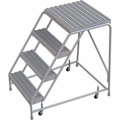 TRI-ARC - Rolling & Wall Mounted Ladders & Platforms Type: Rolling Warehouse Ladder Style: Rolling Safety Ladder - A1 Tooling