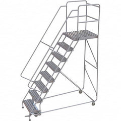 TRI-ARC - Rolling & Wall Mounted Ladders & Platforms Type: Rolling Warehouse Ladder Style: Rolling Safety Ladder - A1 Tooling