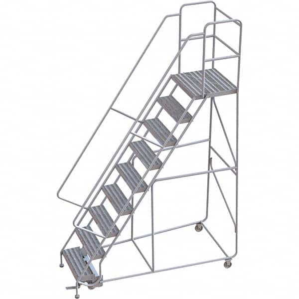 TRI-ARC - Rolling & Wall Mounted Ladders & Platforms Type: Rolling Warehouse Ladder Style: Rolling Safety Ladder - A1 Tooling