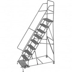 TRI-ARC - Rolling & Wall Mounted Ladders & Platforms Type: Rolling Warehouse Ladder Style: Rolling Platform Ladder - A1 Tooling