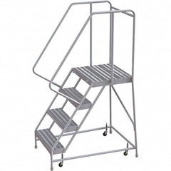 TRI-ARC - Rolling & Wall Mounted Ladders & Platforms Type: Rolling Warehouse Ladder Style: Rolling Safety Ladder - A1 Tooling