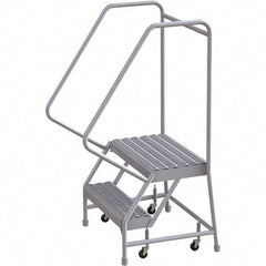 TRI-ARC - Rolling & Wall Mounted Ladders & Platforms Type: Rolling Warehouse Ladder Style: Rolling Safety Ladder - A1 Tooling