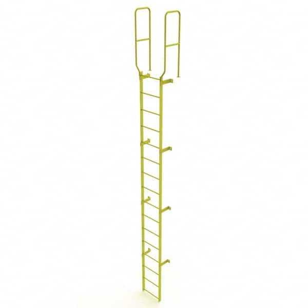 TRI-ARC - Rolling & Wall Mounted Ladders & Platforms Type: Fixed Ladder Style: Safety Cage - A1 Tooling