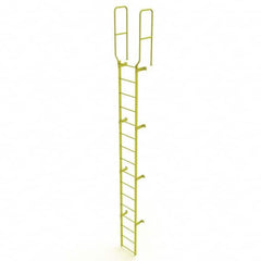 TRI-ARC - Rolling & Wall Mounted Ladders & Platforms Type: Fixed Ladder Style: Safety Cage - A1 Tooling