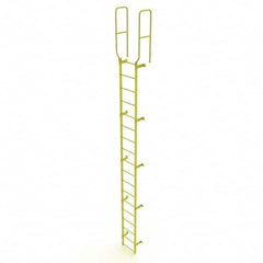 TRI-ARC - Rolling & Wall Mounted Ladders & Platforms Type: Fixed Ladder Style: Safety Cage - A1 Tooling