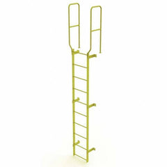 TRI-ARC - Rolling & Wall Mounted Ladders & Platforms Type: Fixed Ladder Style: Safety Cage - A1 Tooling