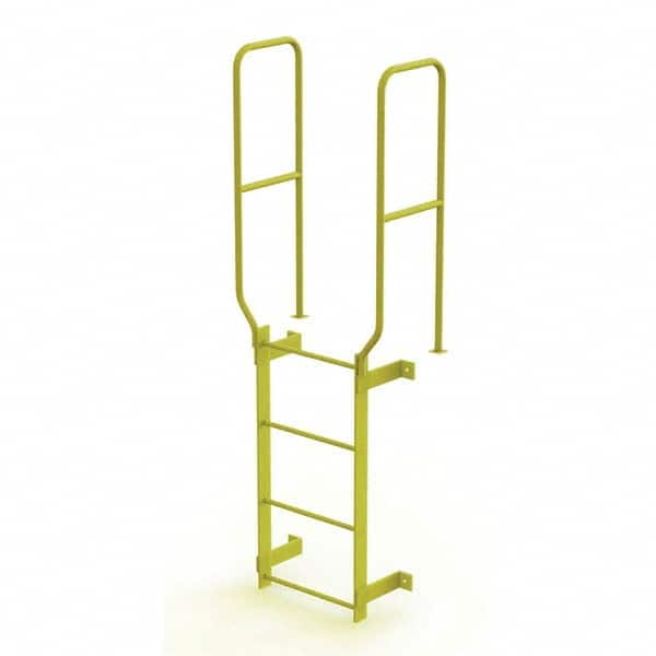 TRI-ARC - Rolling & Wall Mounted Ladders & Platforms Type: Fixed Ladder Style: Safety Cage - A1 Tooling