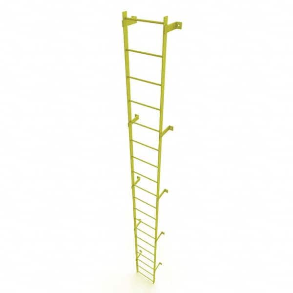 TRI-ARC - Rolling & Wall Mounted Ladders & Platforms Type: Fixed Ladder Style: Safety Cage - A1 Tooling