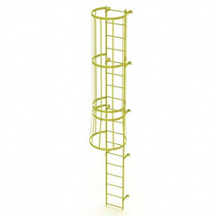 TRI-ARC - Rolling & Wall Mounted Ladders & Platforms Type: Fixed Ladder Style: Safety Cage - A1 Tooling