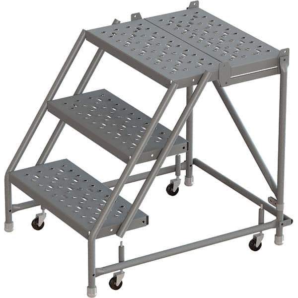 TRI-ARC - Rolling & Wall Mounted Ladders & Platforms Type: Rolling Warehouse Ladder Style: Rolling Platform Ladder - A1 Tooling