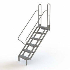 TRI-ARC - Rolling & Wall Mounted Ladders & Platforms Type: Stairway Slope Ladder Style: Stair Unit - A1 Tooling