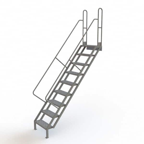 TRI-ARC - Rolling & Wall Mounted Ladders & Platforms Type: Stairway Slope Ladder Style: Stair Unit - A1 Tooling