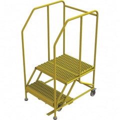 TRI-ARC - Rolling & Wall Mounted Ladders & Platforms Type: Rolling Work Platform Style: Steel Work Platform - A1 Tooling