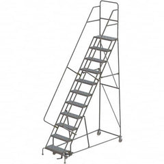 TRI-ARC - Rolling & Wall Mounted Ladders & Platforms Type: Rolling Warehouse Ladder Style: Rolling Platform Ladder - A1 Tooling