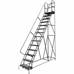 TRI-ARC - Rolling & Wall Mounted Ladders & Platforms Type: Rolling Warehouse Ladder Style: Rolling Platform Ladder - A1 Tooling