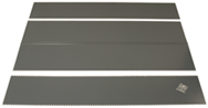 36 x 24 x 85'' - Steel Panel Kit for UltraCap Shelving Starter Unit (Gray) - A1 Tooling