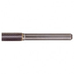 SB-3 Standard Cut Solid Carbide Bur-Cylindrical with End Cut - A1 Tooling